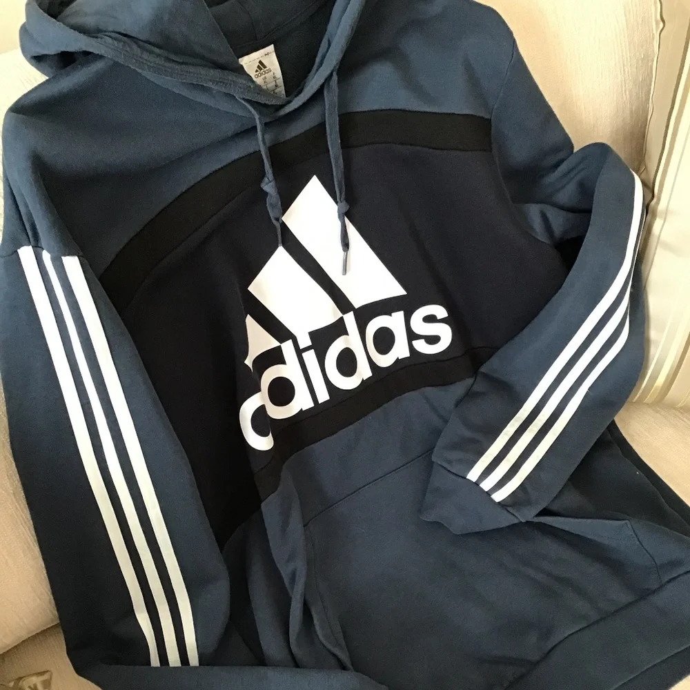 ADIDAS 3-STRIPE HOODIE MENS - Picture 10 of 16